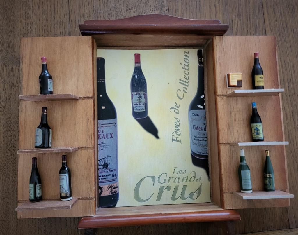Feves Grand Cru-flessen en de bijbehorende kledingkast, Verzamelen, Ophalen of Verzenden, Gebruikt