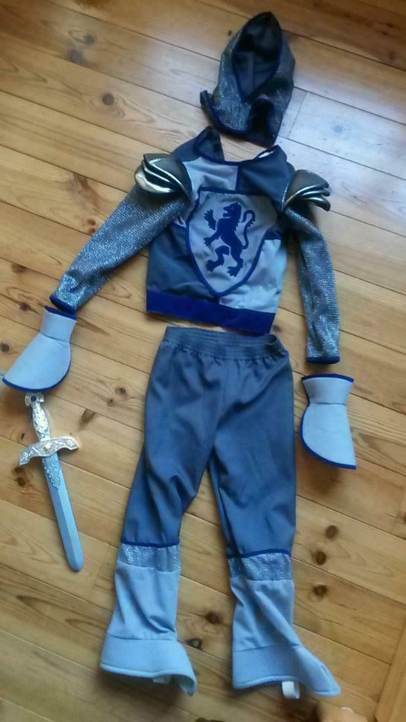 Costume de chevalier 6-8 ans, Enlèvement, Neuf, Garçon ou Fille