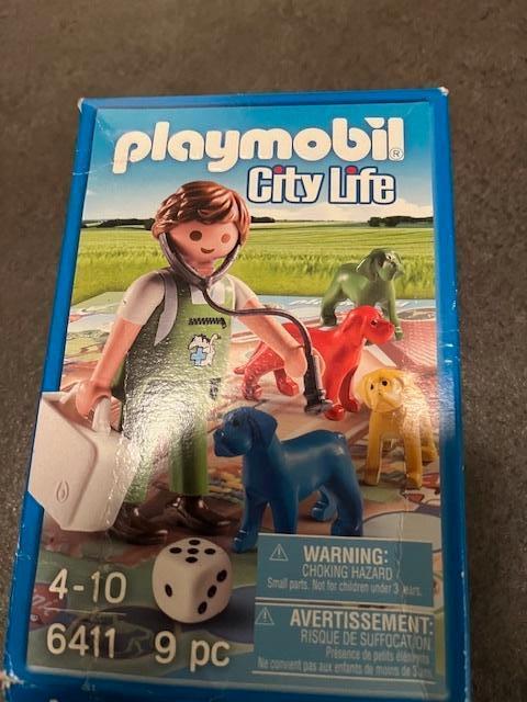 Playmobil dierenarts spel nr 6411, Kinderen en Baby's, Ophalen, Zo goed als nieuw, Complete set