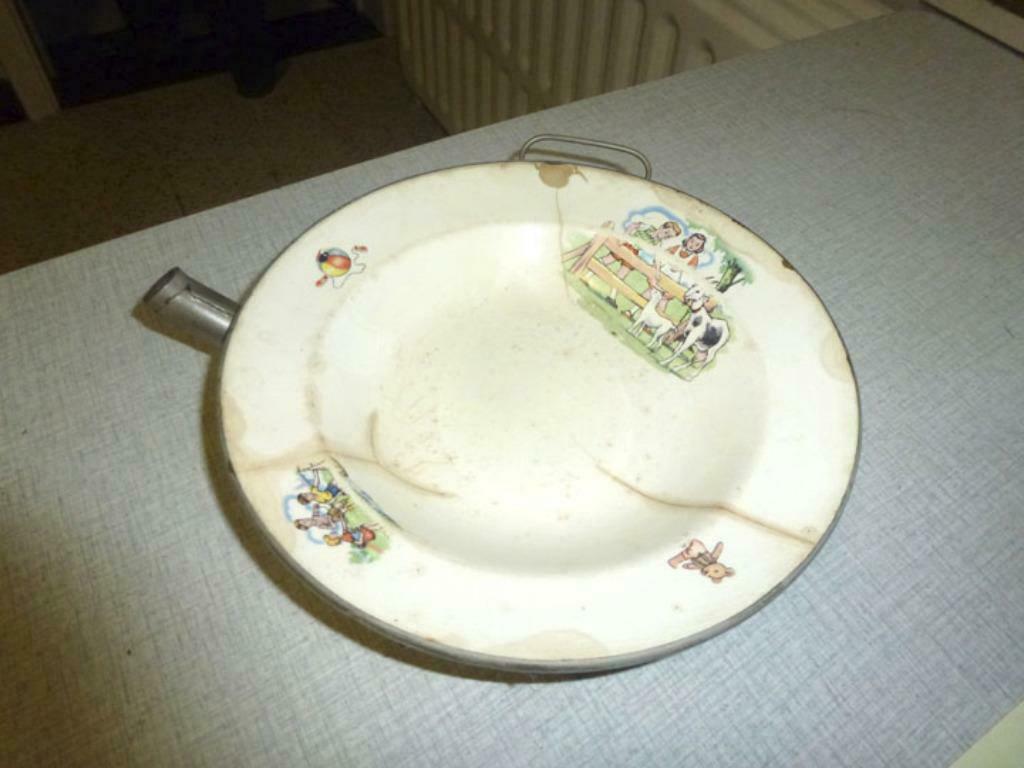 ancienne assiette chauffante, Enlèvement ou Envoi