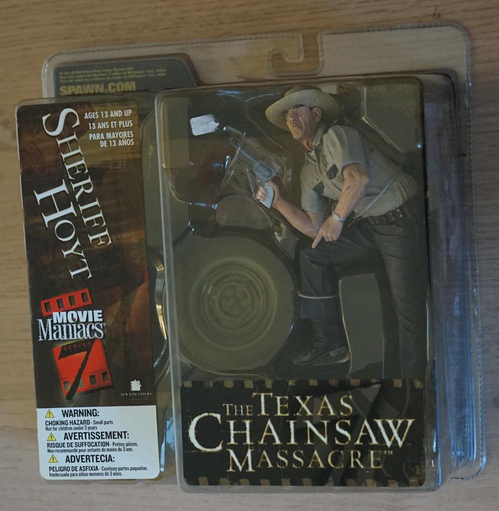 The Texas Chainsaw Massacre Action Figure (Sheriff Hoyt), Enlèvement, Neuf, Film, Figurine ou Poupée