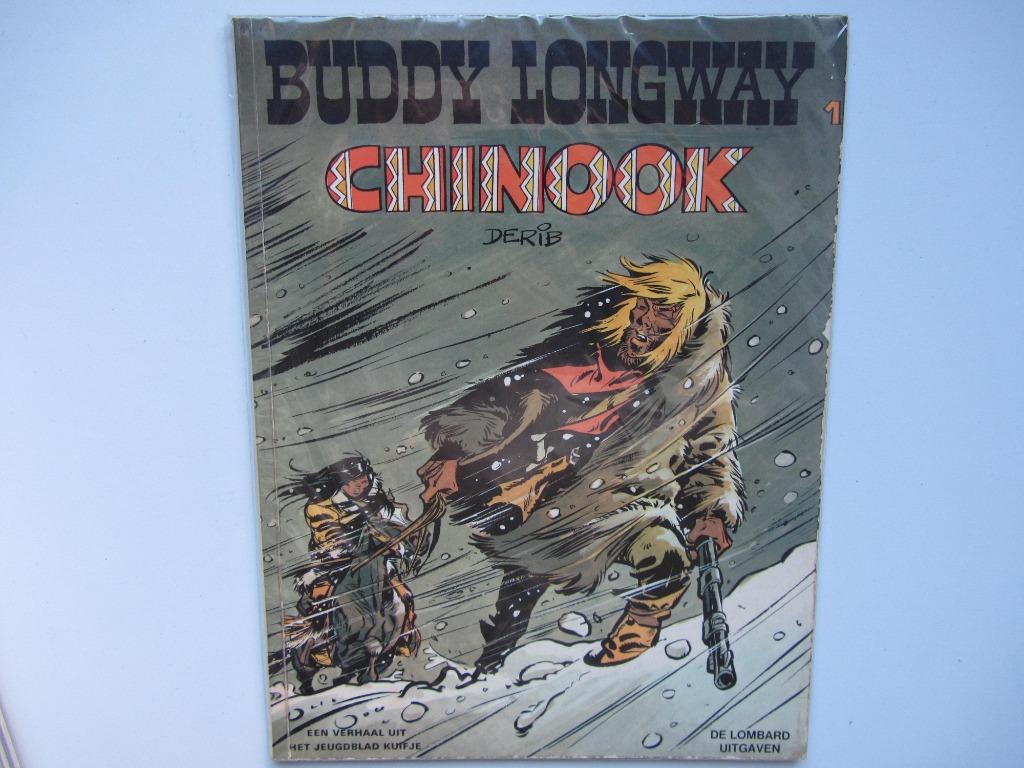 Buddy Longway 1., Boeken, Gelezen, Eén stripboek, Ophalen of Verzenden, Derib