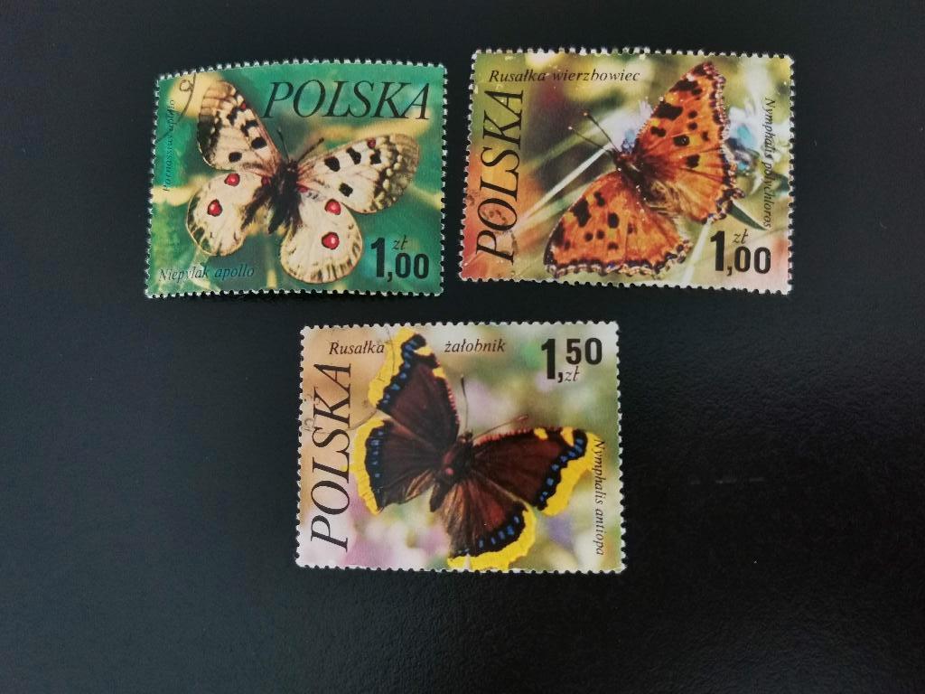 Pologne 1977 - insectes, papillons, Enlèvement ou Envoi, Pologne, Affranchi