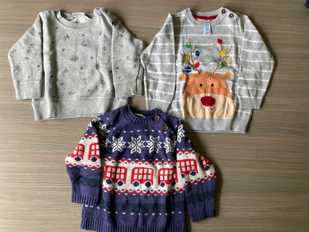 Truien o.a. kerst - maat 86, Ophalen of Verzenden, Gebruikt, Jongetje of Meisje, Truitje of Vestje