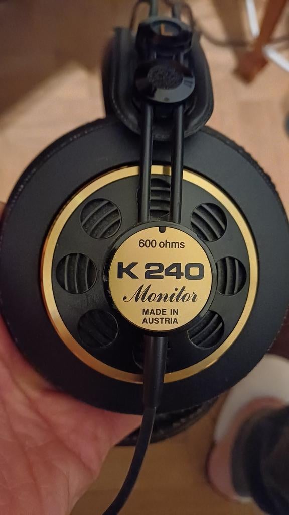 AKG K240 Monitor vintage – 600 ohms – Made in Austria, Ophalen, Zo goed als nieuw, Overige merken