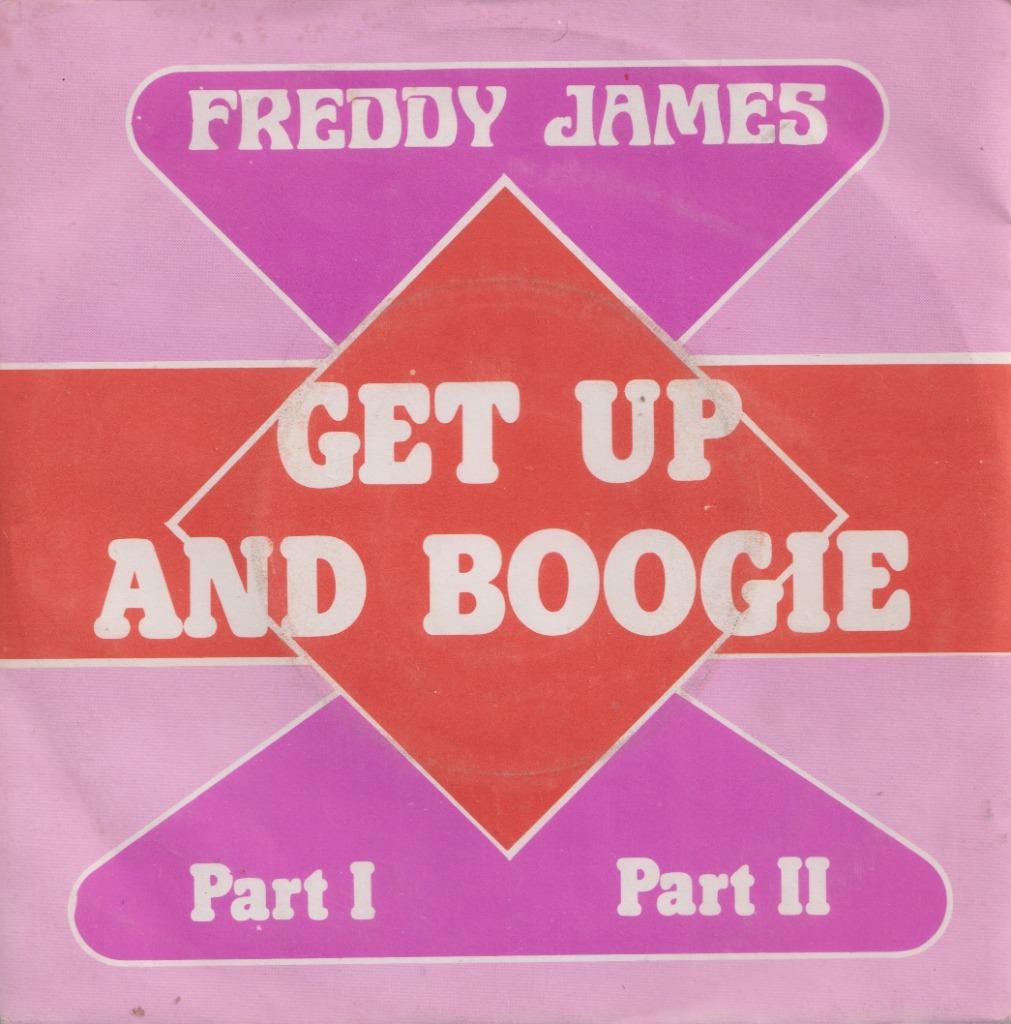 Freddy James – Get up and boogie Part 1 & 2 - Single, Gebruikt, 7 inch, Single, Ophalen of Verzenden
