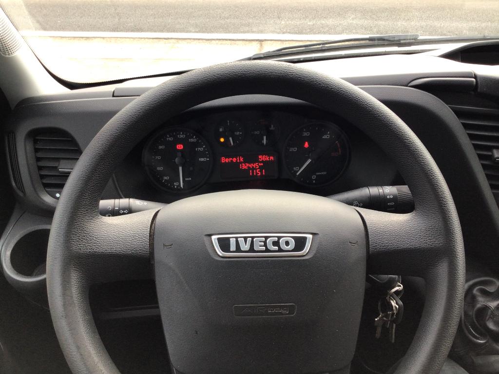 iveco daily aluvan/laadlift 2019 18950e ex, Achat, Entreprise, Boîte manuelle, Noir