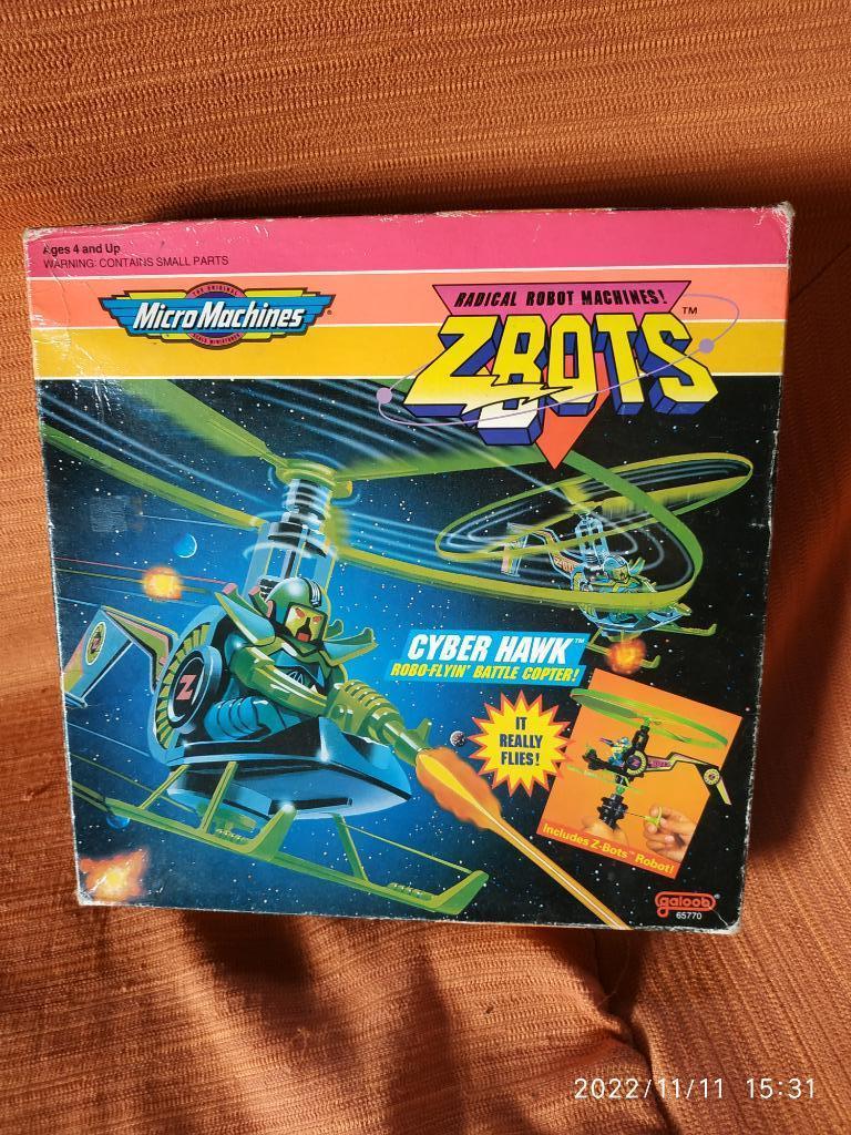 Micromachines Zbots "Cyberhawk" battle copter, Collections, Enlèvement ou Envoi, Neuf