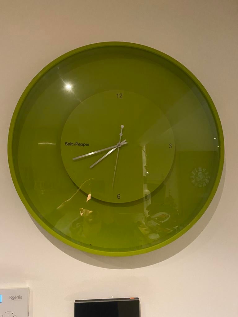 Horloge Salt & Pepper 60 cm, Enlèvement, Comme neuf