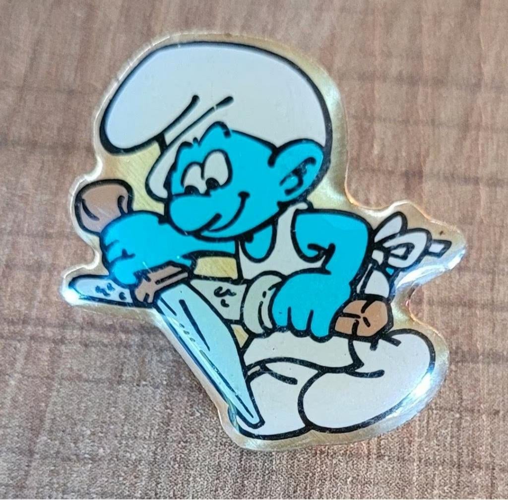 De Smurfen: pin (1992), Collections, Personnages de BD, Enlèvement ou Envoi, Schtroumpfs, Utilisé, Autres types