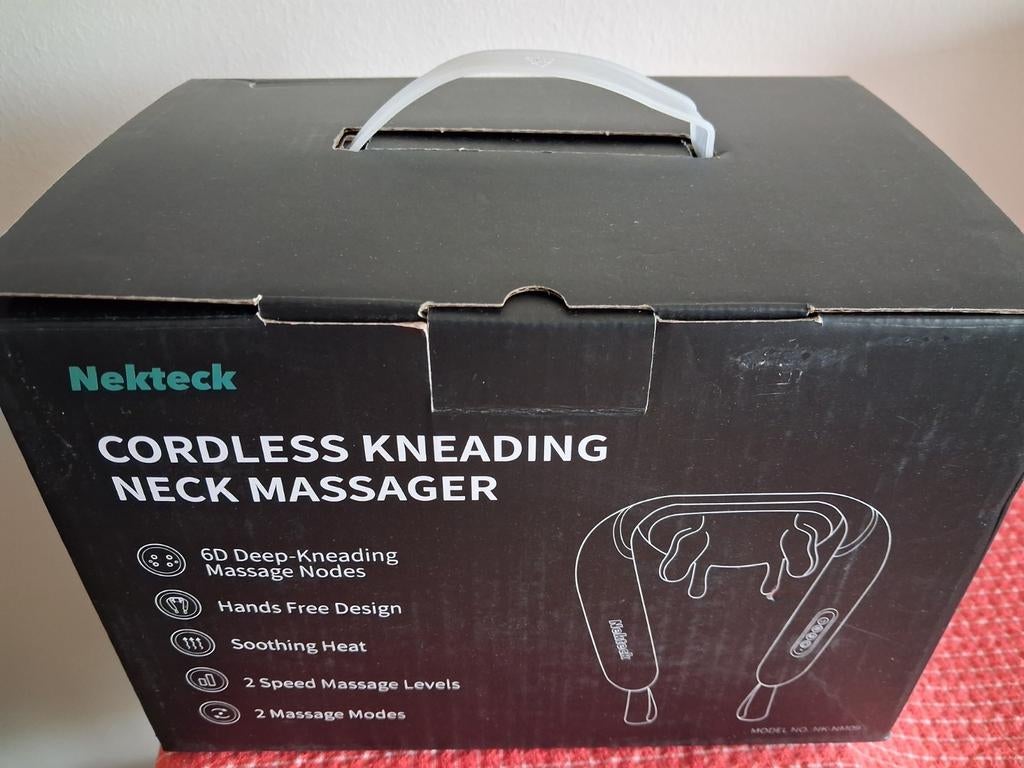 Massage toestel Nekteck Cordless NK NM-09 netmanager USB, Ophalen of Verzenden, Nieuw, Apparaat