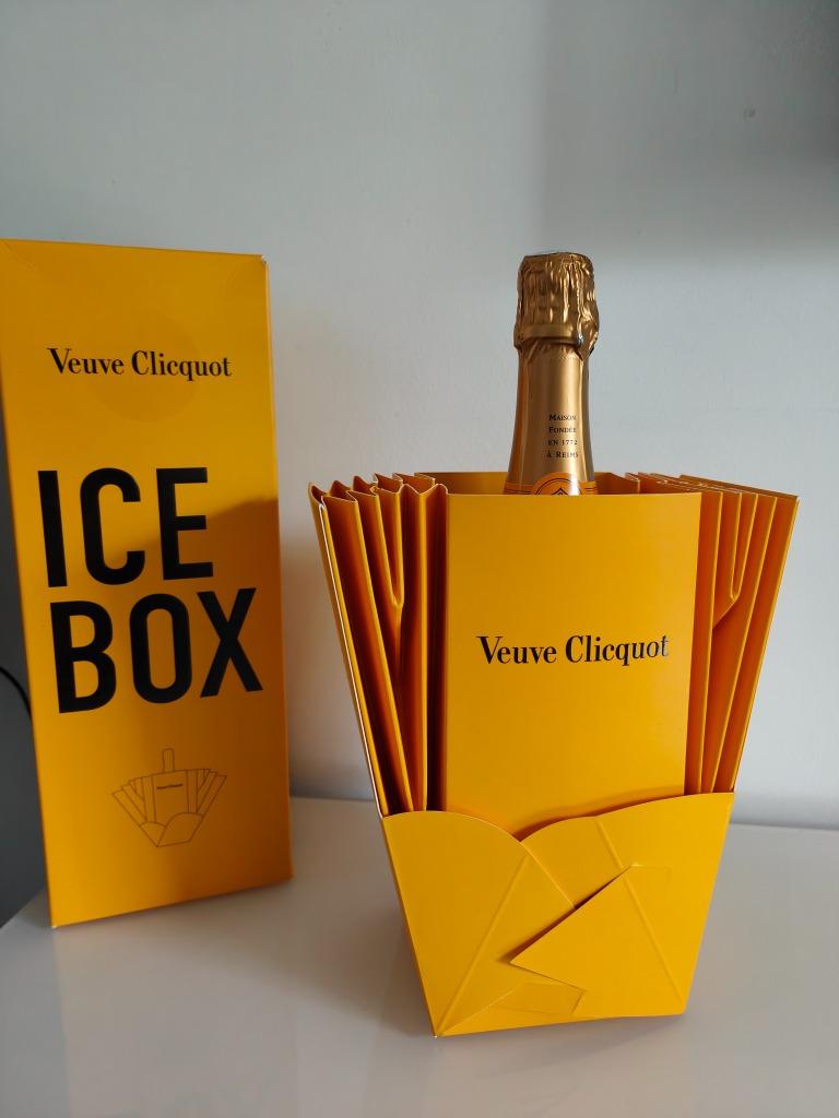 Veuve Clicquot  "Ice Box", Brut Champagne, 75cl (Fles 250j), Frankrijk, Nieuw, Ophalen of Verzenden, Champagne