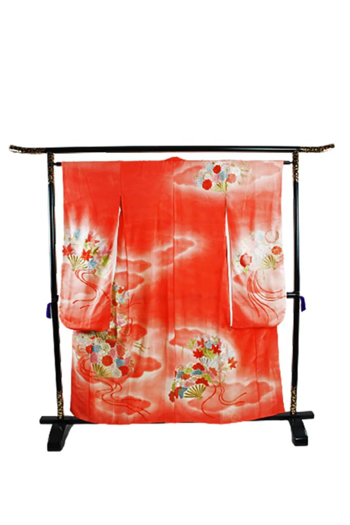 Kimono japonais Fursode., Enlèvement ou Envoi, Porté