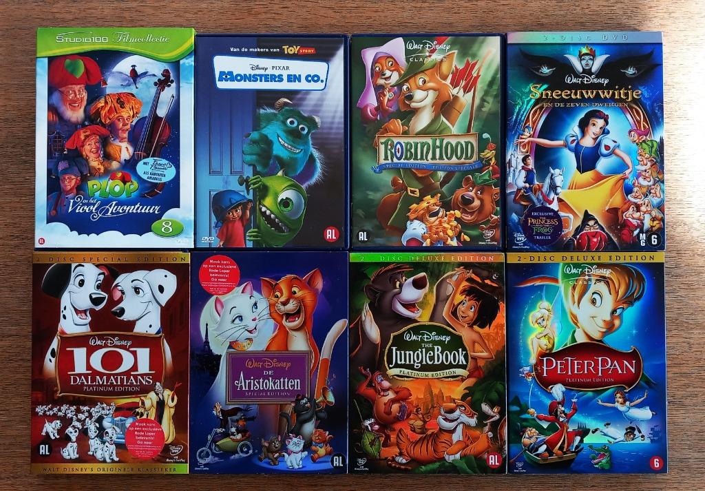 DVD - Uitverkoop !!!!! 10 eur !!!! Disney, film, muziek, Kui, Cd's en Dvd's, Verzenden, Zo goed als nieuw, Film