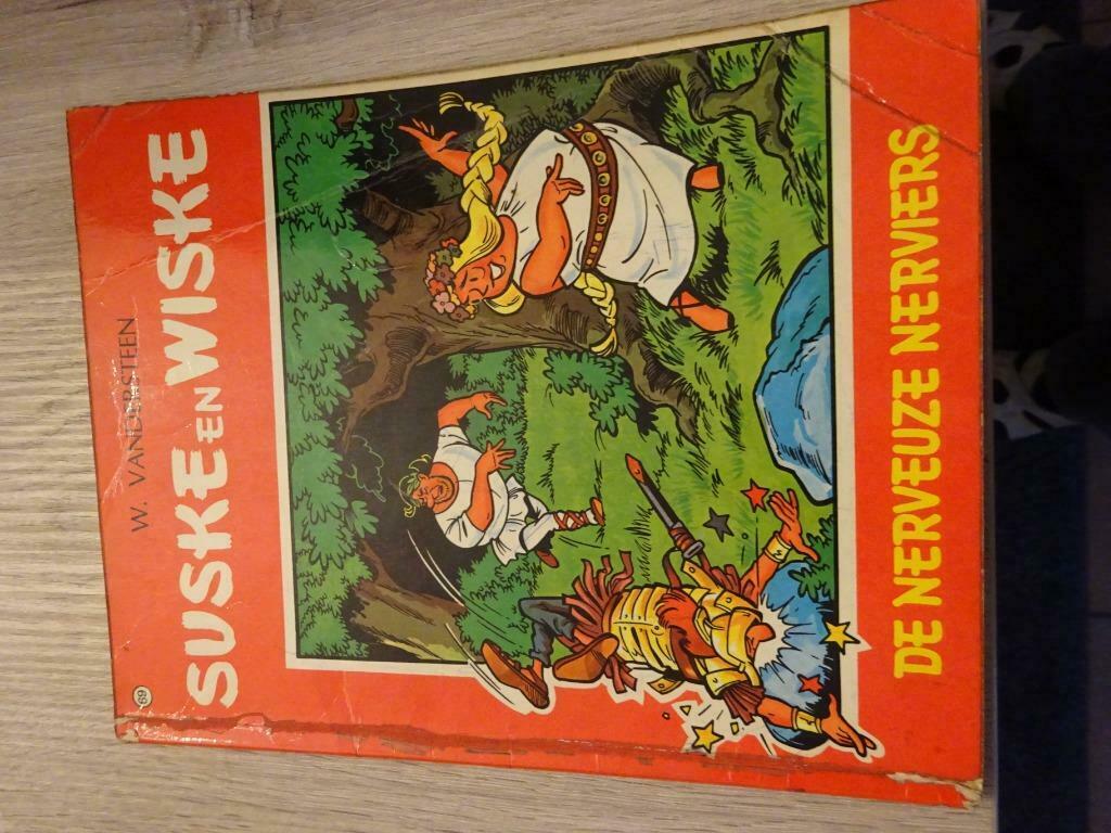 suske en wiske 69 de nerveuze nerviers, Eén stripboek, Ophalen of Verzenden, Zo goed als nieuw, Studio Vandersteen