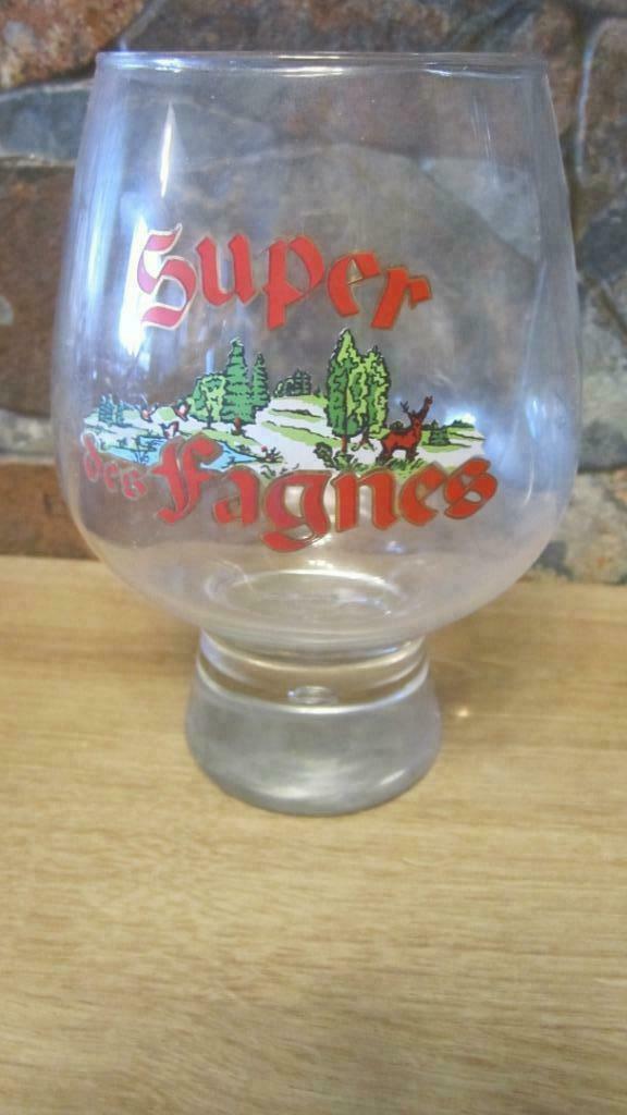1 VERRE A BIERE SUPER DES FAGNES, Enlèvement, Neuf, Verre à bière