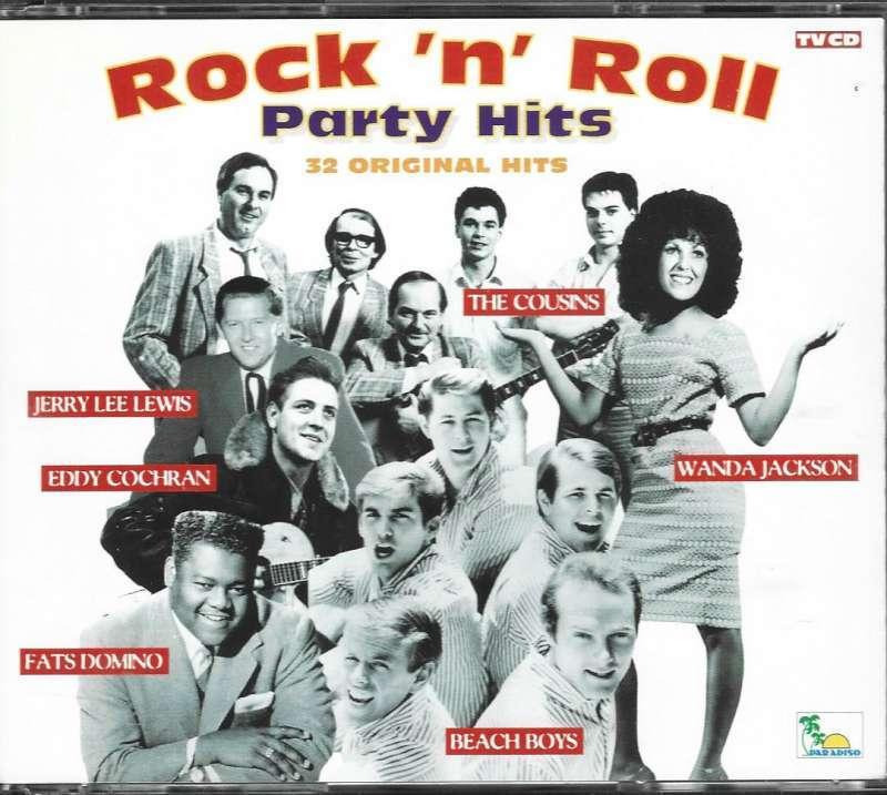 2 CD Rock 'n' Roll Party Hits, Ophalen of Verzenden, Zo goed als nieuw, Rock-'n-Roll