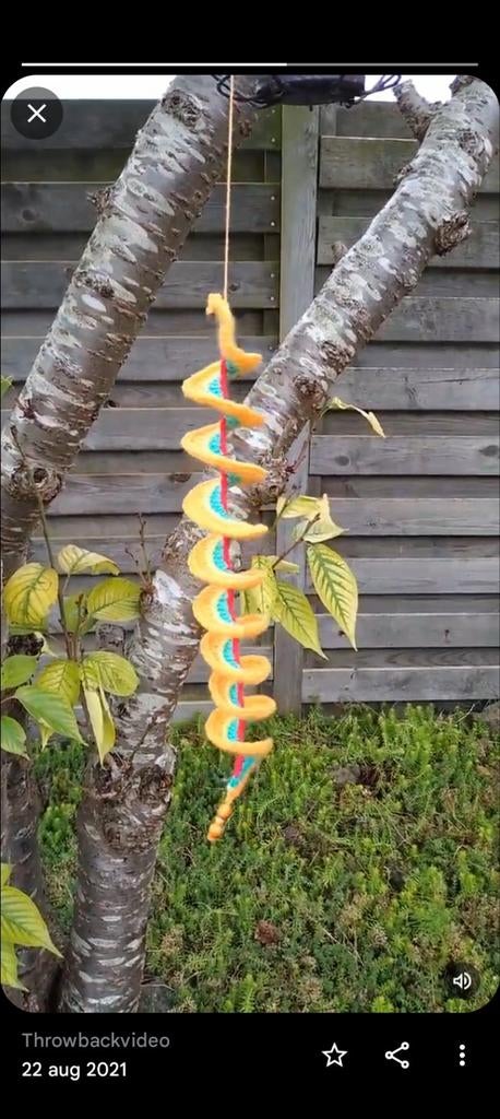 zelf gehaakte wind spinners windspinner ophalen !!!!, Enlèvement, Neuf