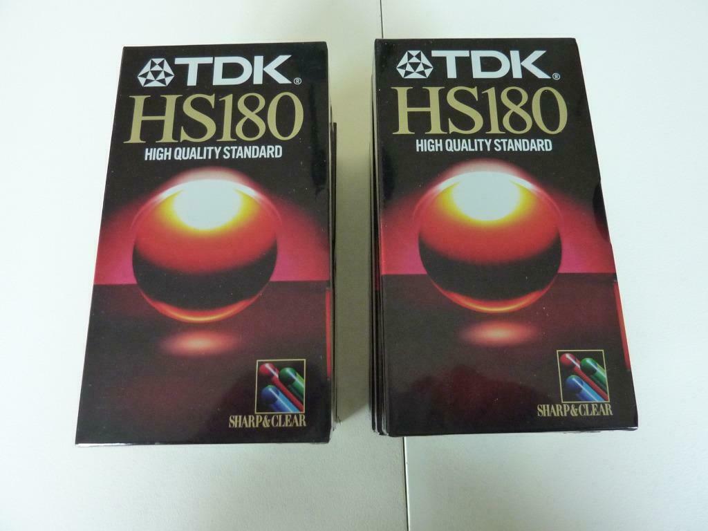 10 Cassettes TDK HS180, Enlèvement