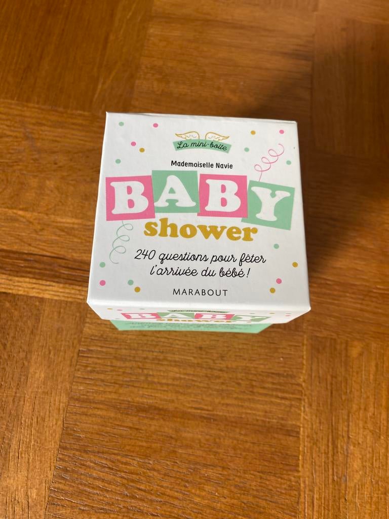Jeu babyshower, Trois ou quatre joueurs, Enlèvement ou Envoi, Neuf