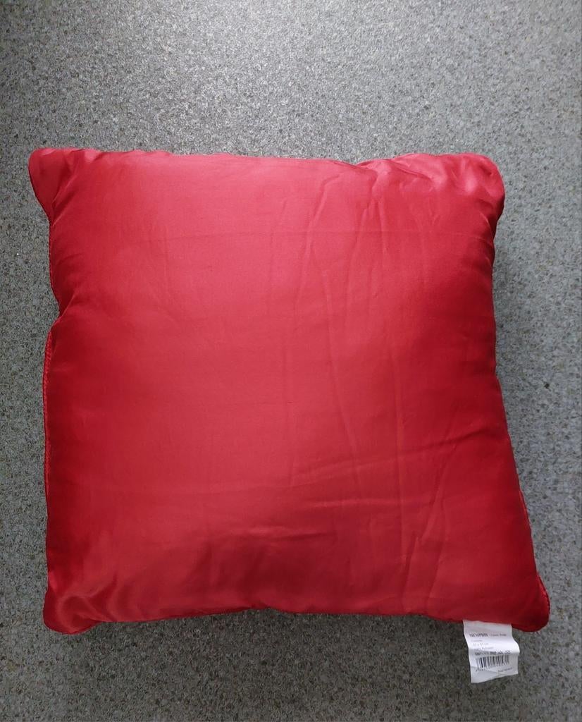 Coussins canapé rouge nouveau, Maison & Meubles, Enlèvement, Comme neuf, Rouge