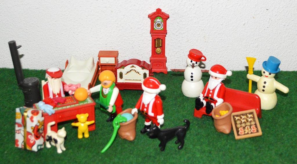 Playmobil kerstmanatelier, Kinderen en Baby's, Speelgoed | Playmobil, Ophalen of Verzenden, Zo goed als nieuw, Complete set