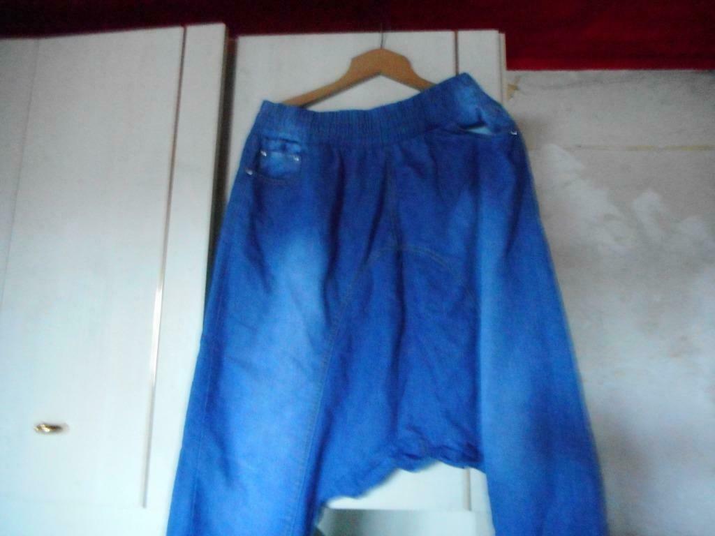 harembroek in spijkerbroek, Ophalen of Verzenden, Zo goed als nieuw, Blauw, W33 - W36 (confectie 42/44)