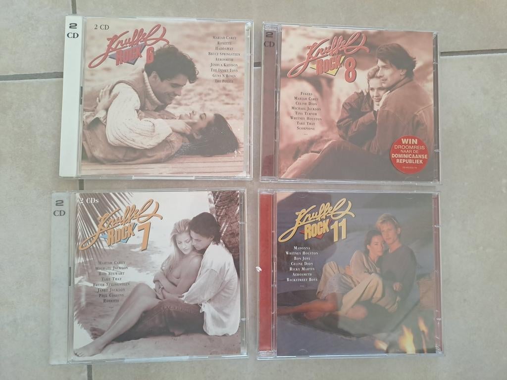 4 dubbel cd's knuffelrock, Cd's en Dvd's, Ophalen of Verzenden, Zo goed als nieuw