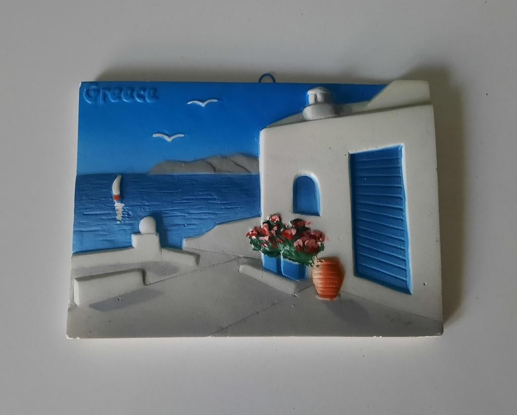 Decoratie plaquette, Tuin en Terras, Ophalen of Verzenden, Gebruikt