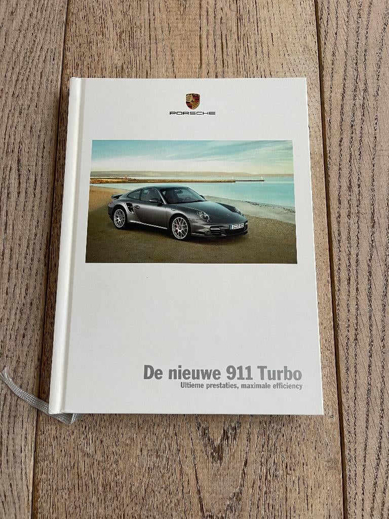 Porsche 911 Turbo  boek Nederlandstalig Hardcover Brochure, Verzenden, Zo goed als nieuw, Porsche, Dr.Ing. h.c.F.Porsche AG