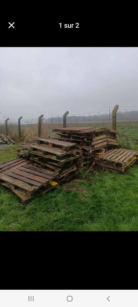 Palette à donner, Ophalen, Zo goed als nieuw, Pallet