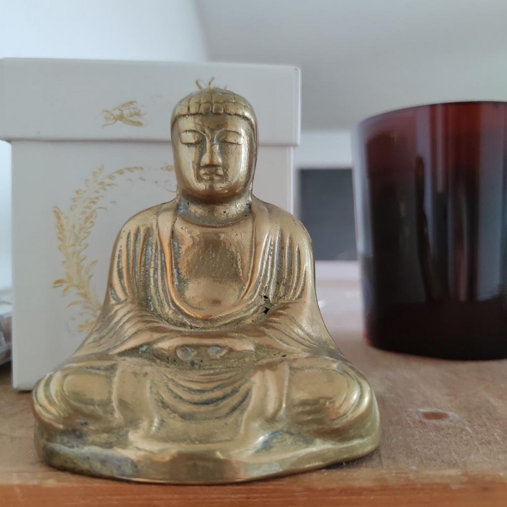 Petit bouddha en bronze, Enlèvement, Comme neuf