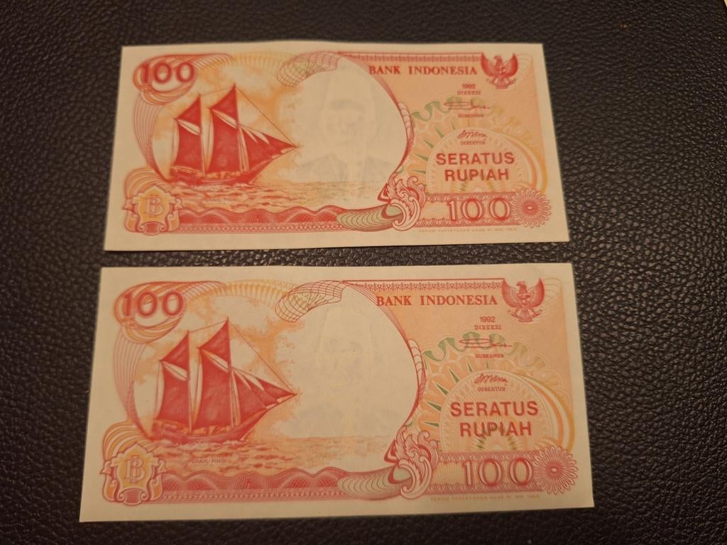 Billet indonésien de 100 rupiah UNC, Enlèvement ou Envoi