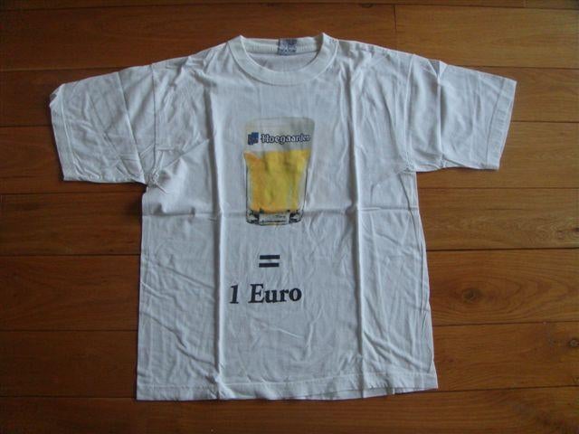T-shirt Hoegaarden, Verzamelen, Biermerken, Ophalen of Verzenden, Nieuw, Kleding, Overige merken