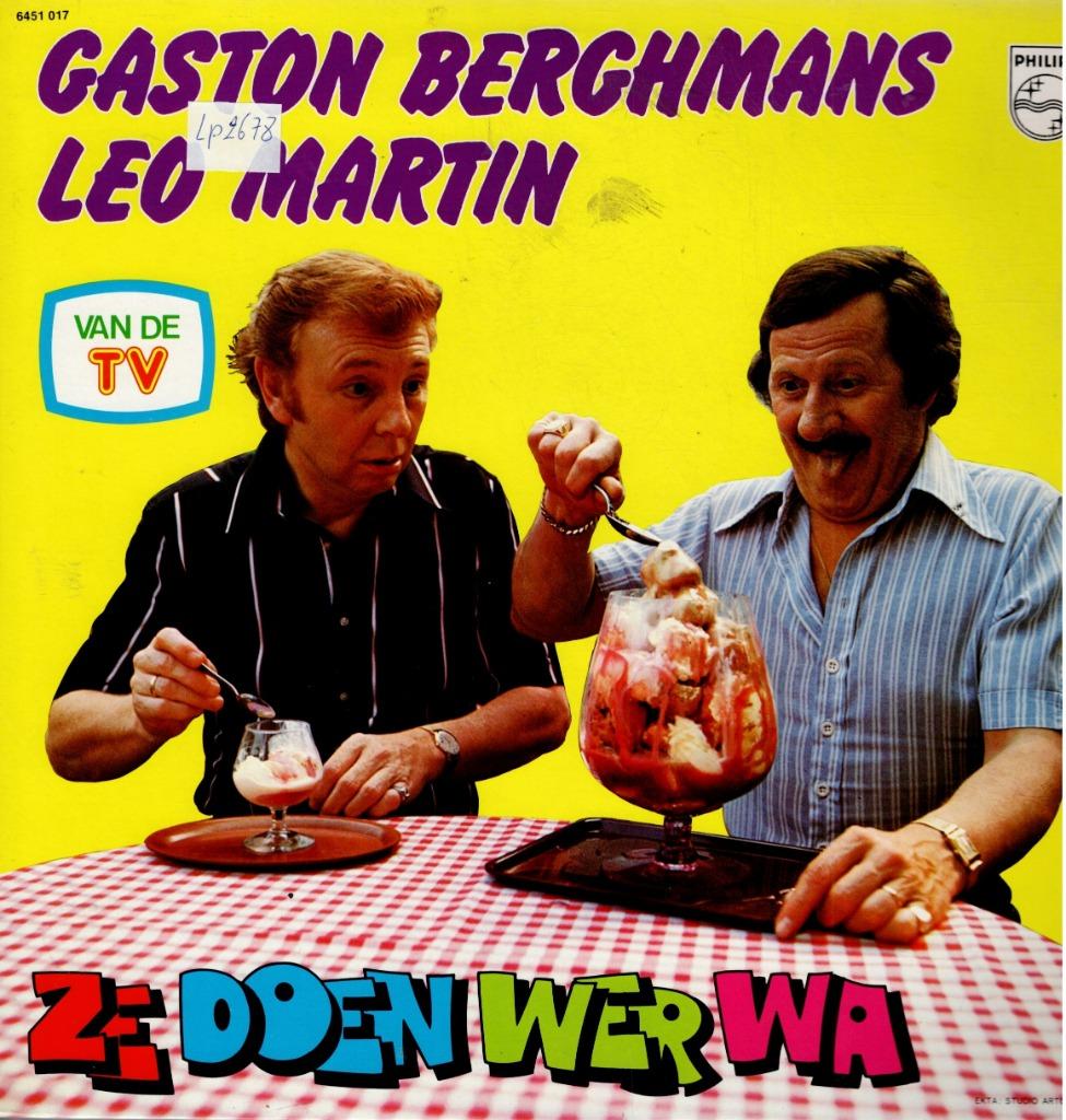Vinyl, LP    /   Gaston Berghmans & Leo Martin – Ze Doen Wer, Ophalen of Verzenden, Overige formaten