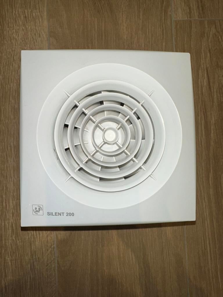 Extracteur/Ventilateur S&P Silent 200 CRZ TIMER, Enlèvement, Comme neuf, Extracteur