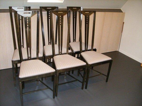 Stoelen Giorgetti, Ophalen, Zo goed als nieuw, Zwart, Vijf, Zes of meer stoelen