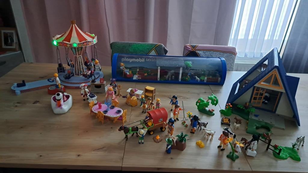 Lot playmobil, Enlèvement, Comme neuf