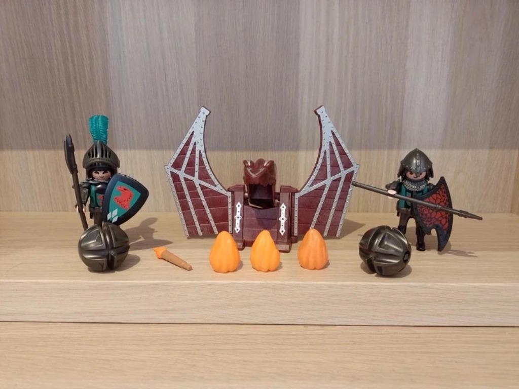 Playmobils : chevaliers et accessoires, Ophalen of Verzenden, Gebruikt, Los Playmobil