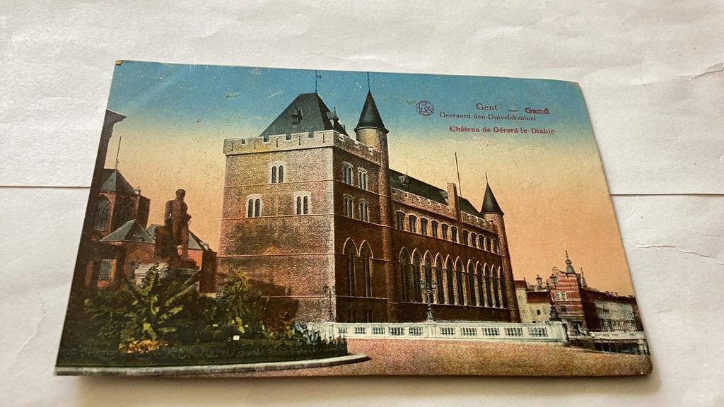 Château de Gerart à Gand, Collections, Cartes postales | Belgique, Enlèvement ou Envoi
