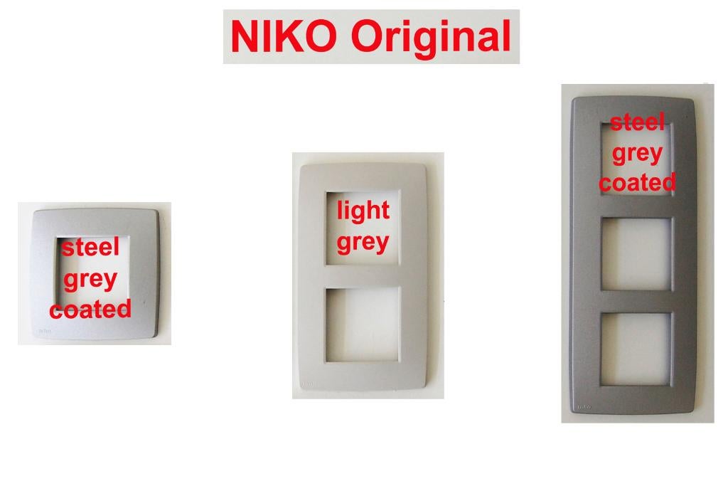 NIKO Original en Intense afdekplaten, Doe-het-zelf en Bouw, Ophalen of Verzenden, Zo goed als nieuw