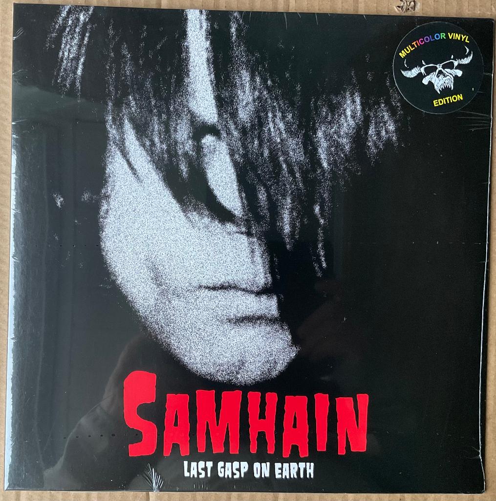 Lp Samhain "Last gasp on earth" 2021 Multi colour, Verzenden, Nieuw in verpakking, 12 inch, Overige genres