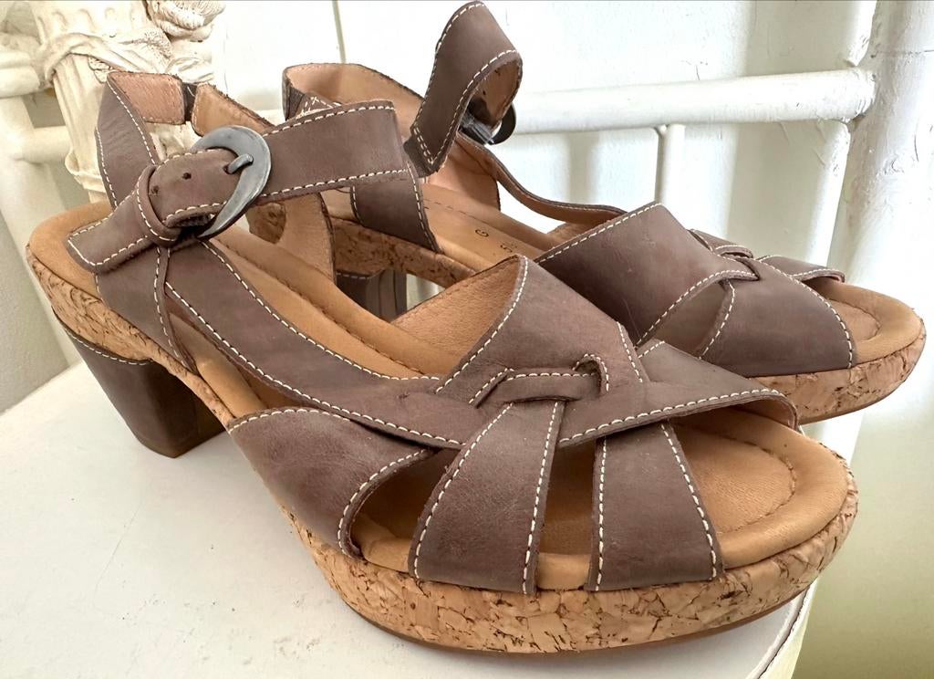 Gabor 5.5 sandalen (38,5), Gabor, Gedragen, Bruin
