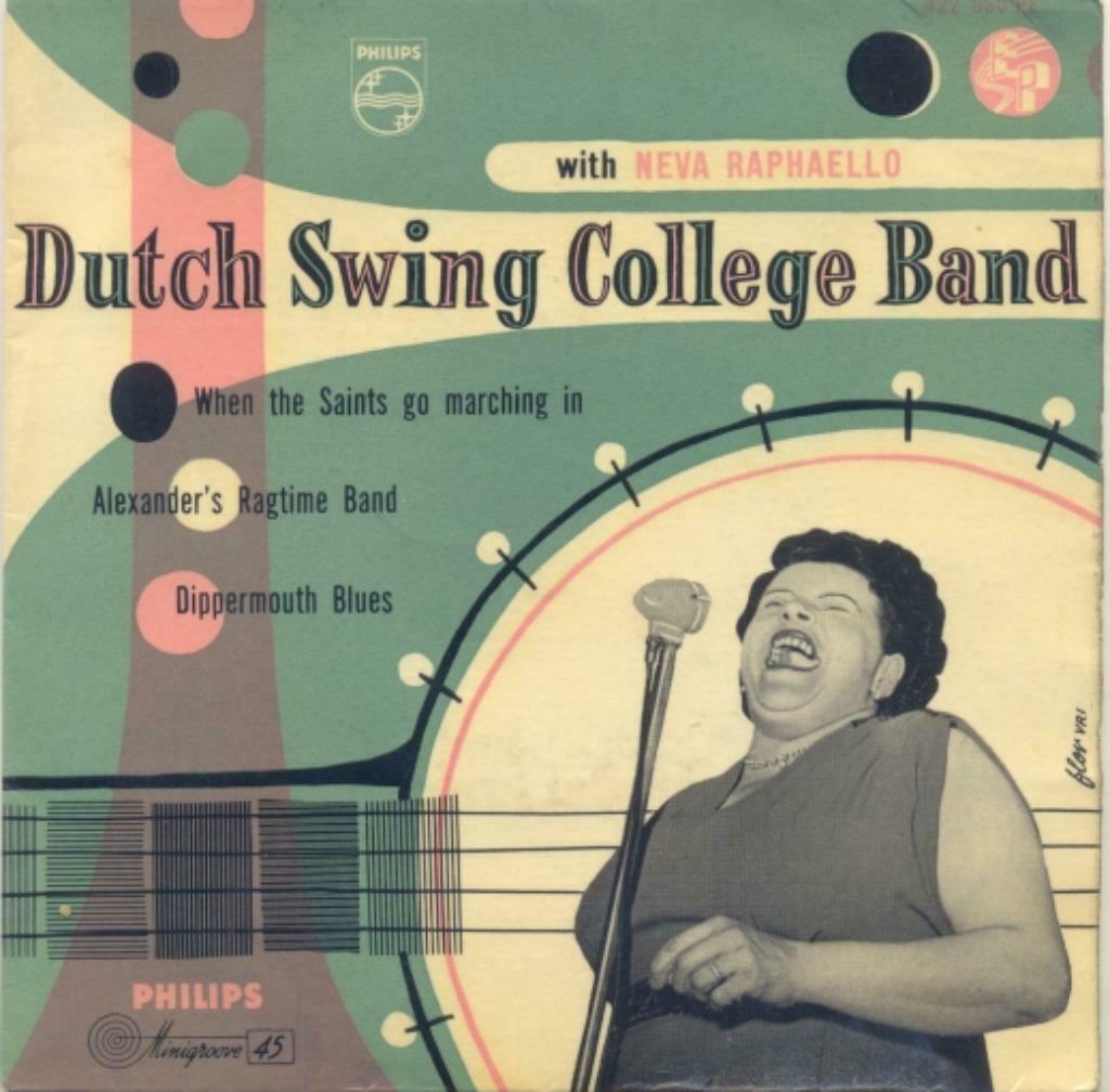 Neva Raphaello & Dutch Swing College Band - Single, CD & DVD, Vinyles Singles, Utilisé, Jazz et Blues, Enlèvement ou Envoi
