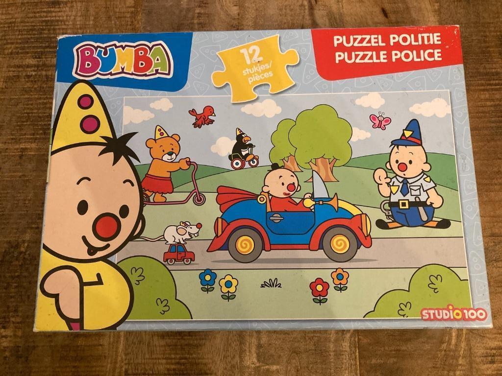 Puzzel politie Bumba - 12 stukken - Studio 100, Enlèvement ou Envoi, 10 à 50 pièces, Utilisé