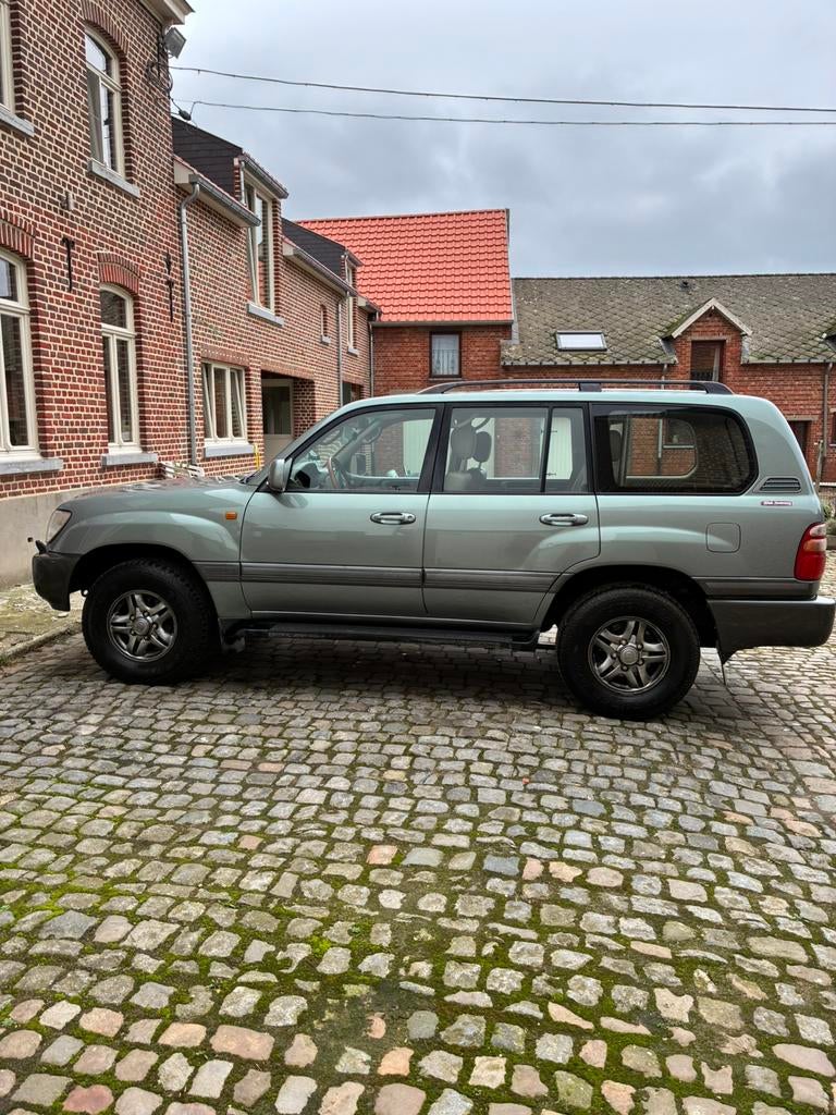 Toyota Land Cruiser 100, Auto's, Beige, 4200 cc, Leder, Particulier