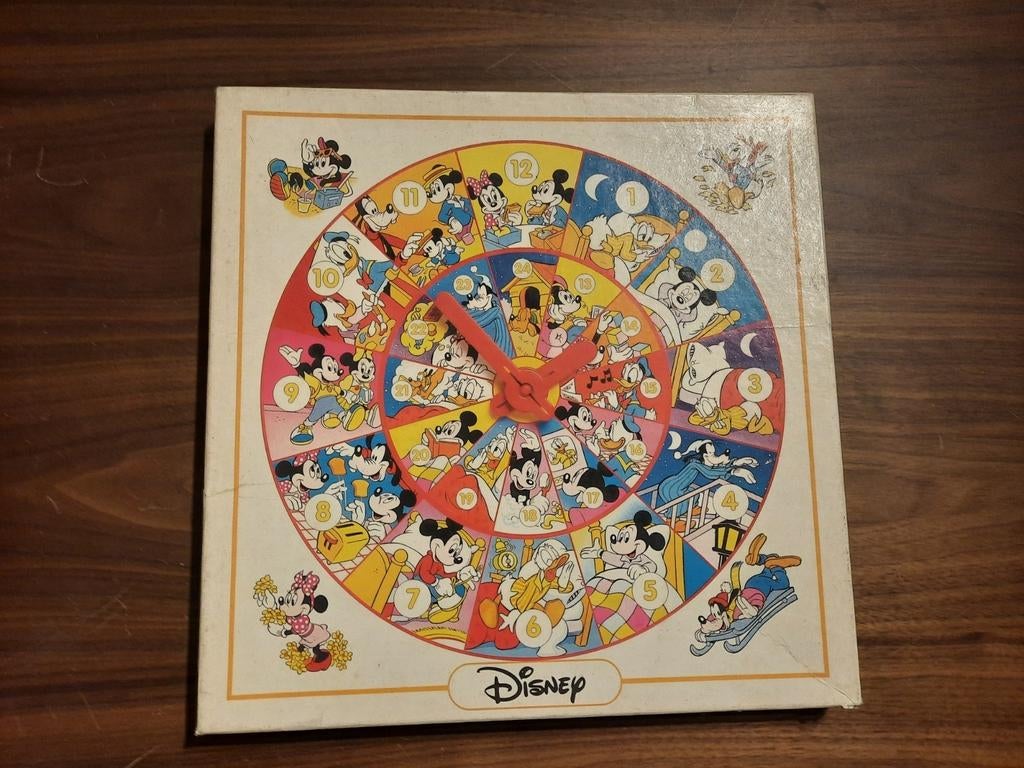 Disney Klok Puzzel, Ophalen of Verzenden, Gebruikt