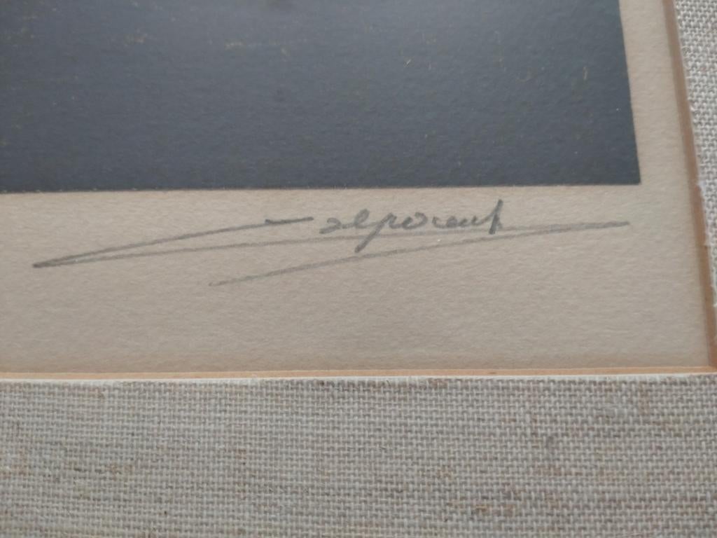 Dimensions de la lithographie (Colpaert) : L-56/H-42, Enlèvement