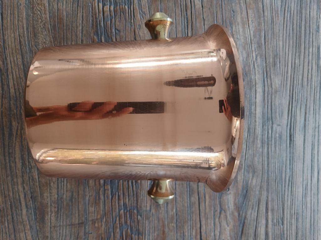 Vintage ijsemmer koper - made in Belgium, Enlèvement, Comme neuf