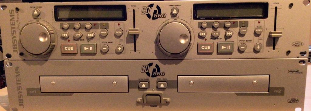 JB Systems dubbele cd-speler, Musique & Instruments, Enlèvement, Comme neuf, DJ-Set, Autres marques